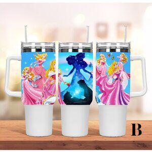 Disney Princess Sleeping Beauty 40oz Tumbler.Birthday gift for her.Girls' gift.G